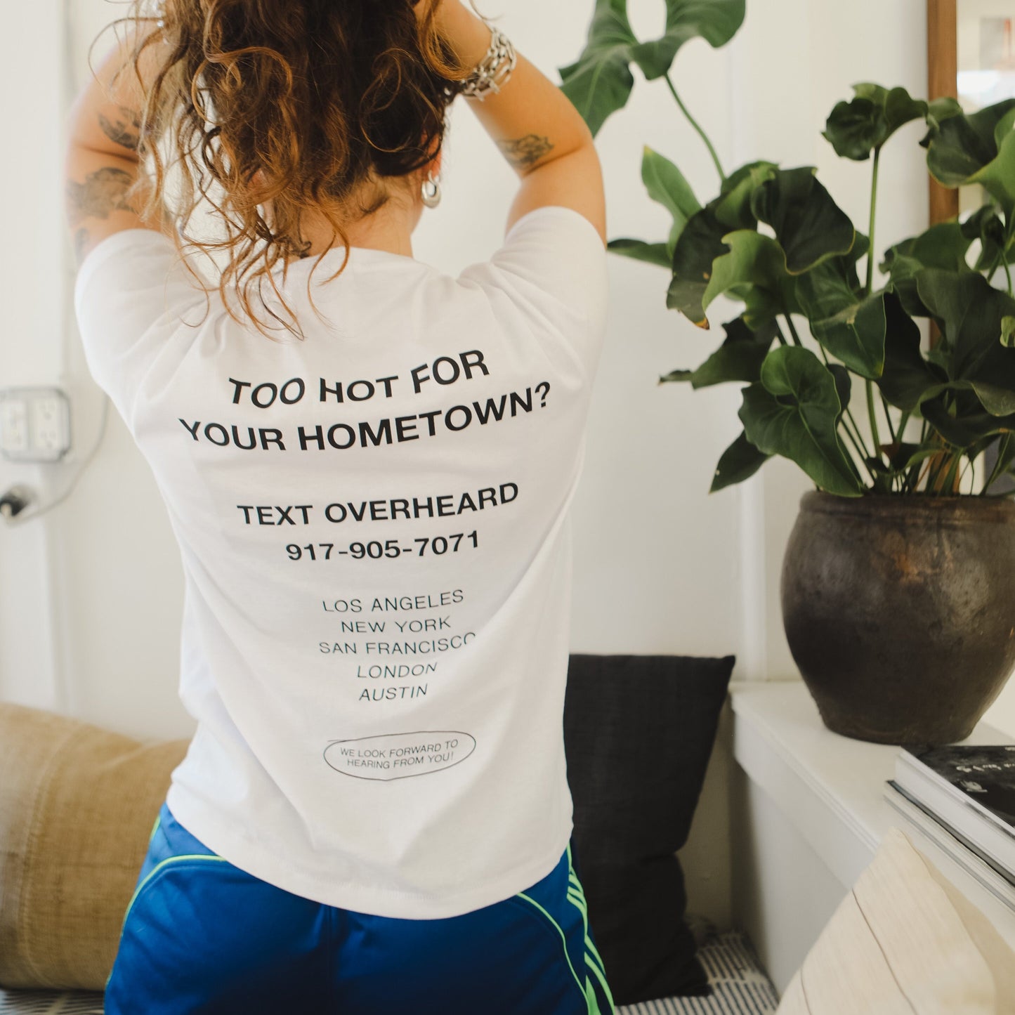 Too Hot for My Hometown Baby Tee