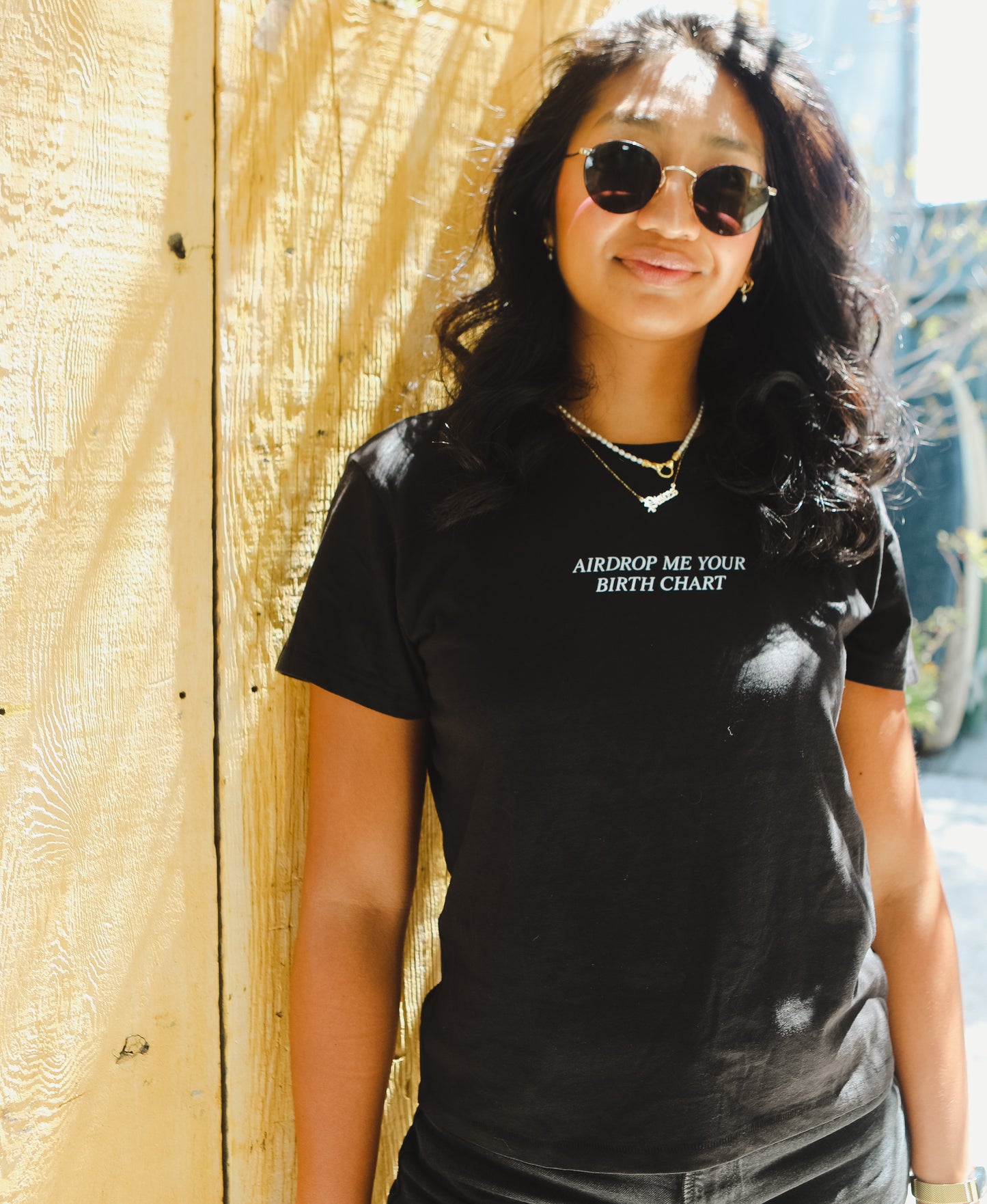 Airdrop Me Your Birth Chart Tee