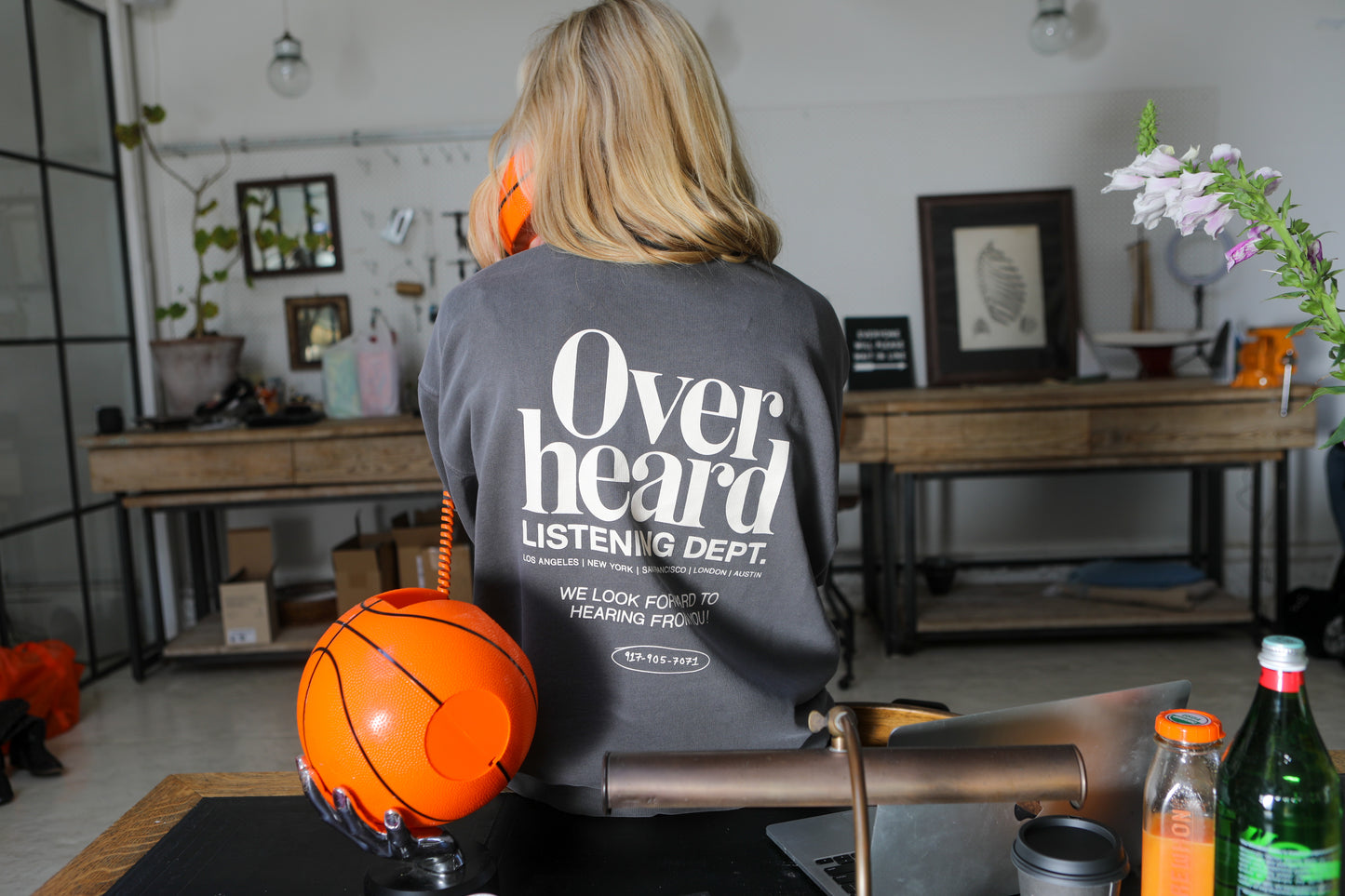 Overheard Oversized Premium Crewneck