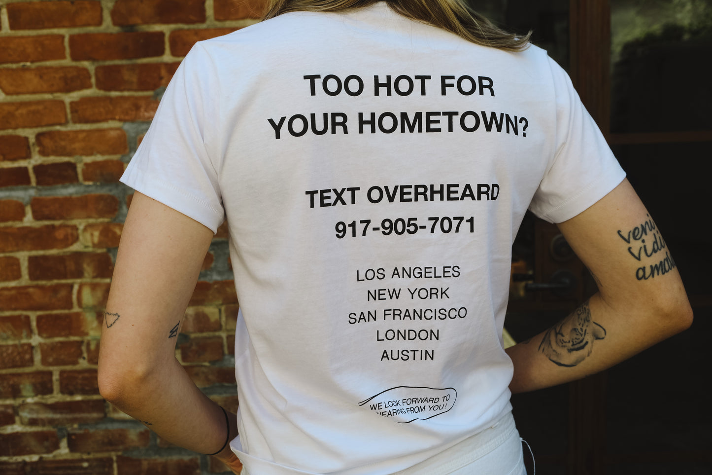 Too Hot for My Hometown Baby Tee