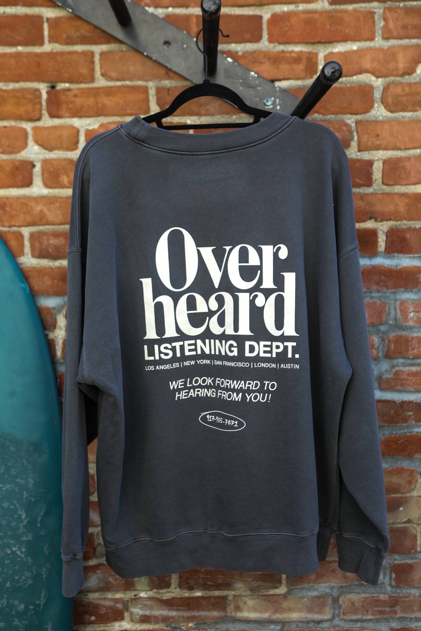 Overheard Oversized Premium Crewneck