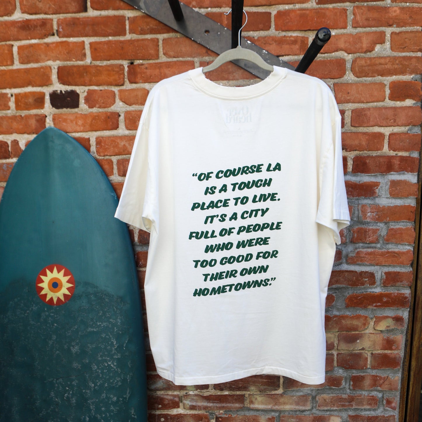 LA Is A Tough Place Oversized Premium Tee