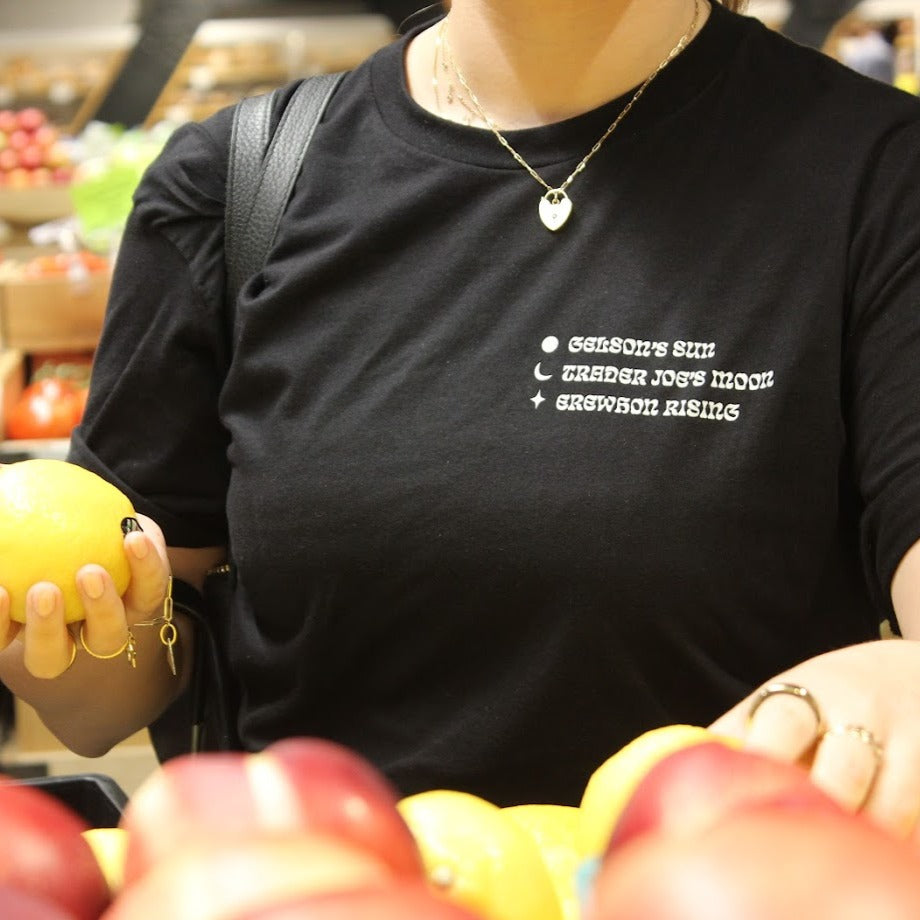 Supermarket Astrology Chart T Shirt
