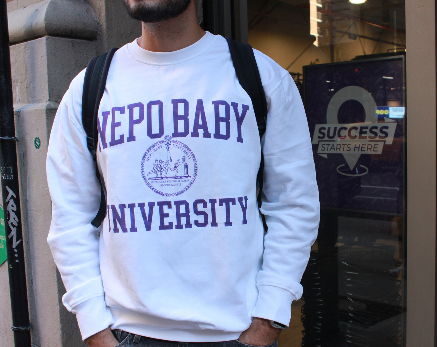 Nepo Baby University Crewneck Sweatshirt