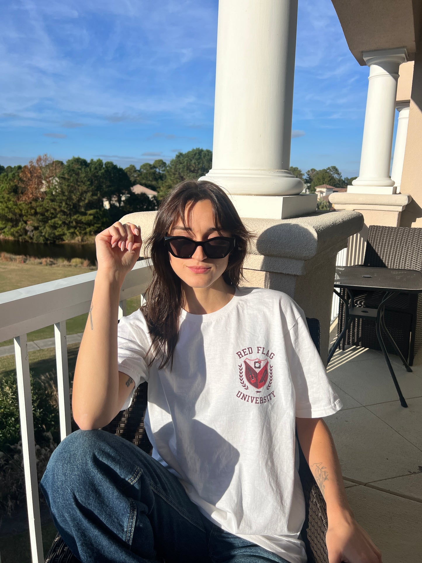 Red Flag University T Shirt
