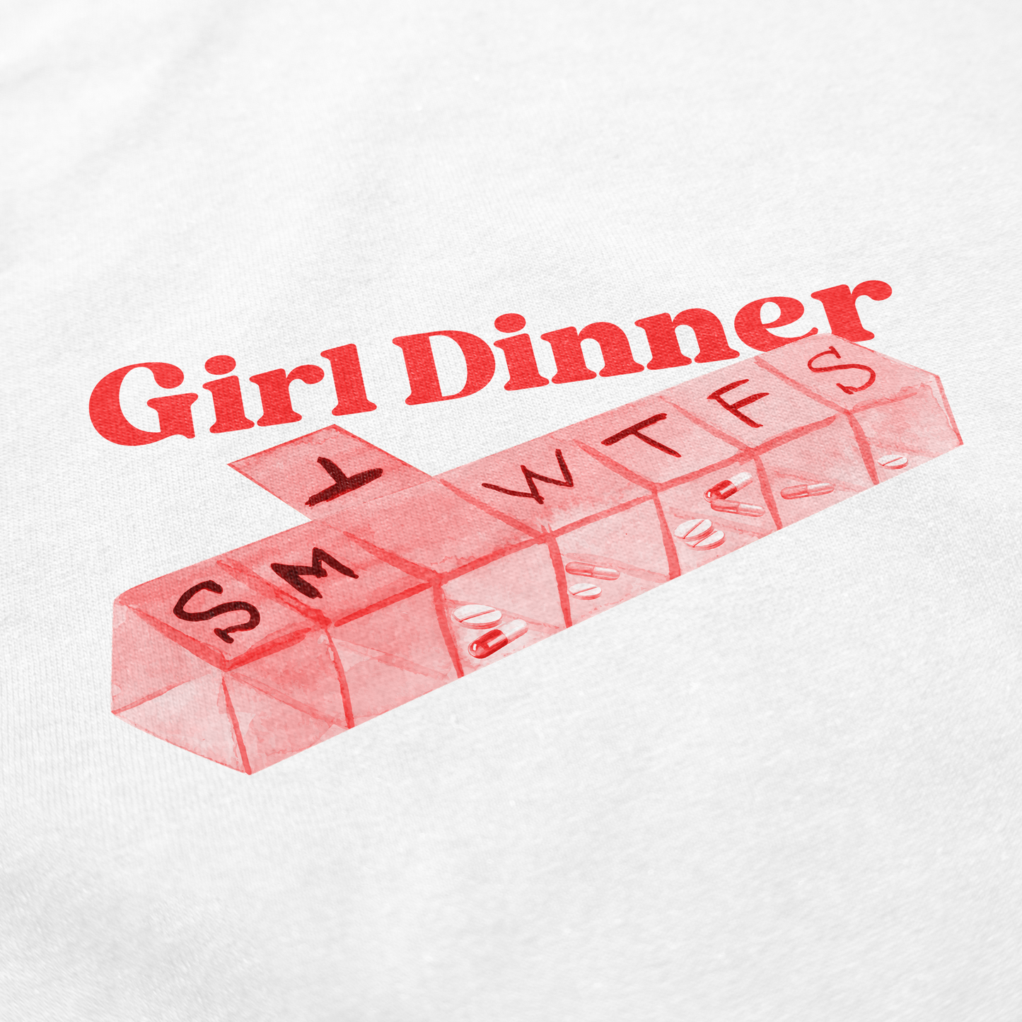 Girl Dinner Baby Tee