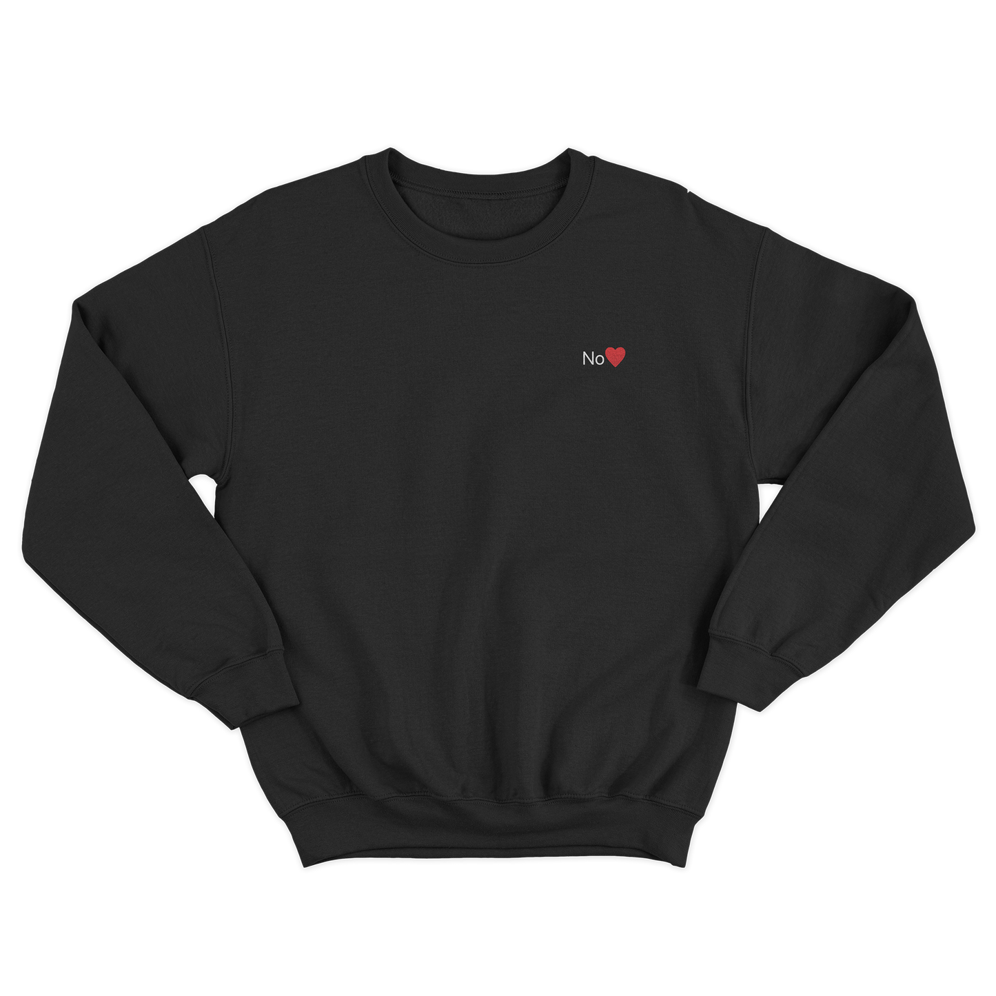 no <3 Crewneck Sweatshirt