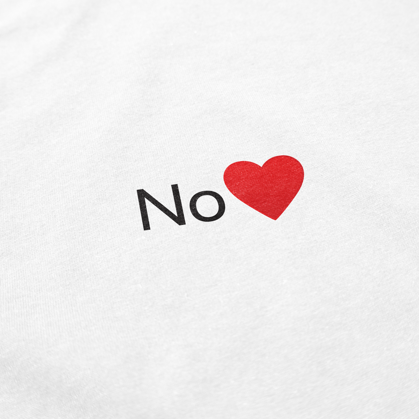 no <3 T Shirt