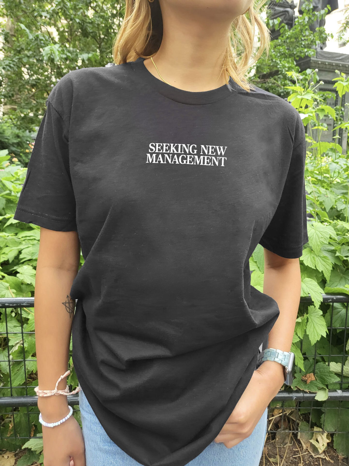 Seeking New Management T Shirt