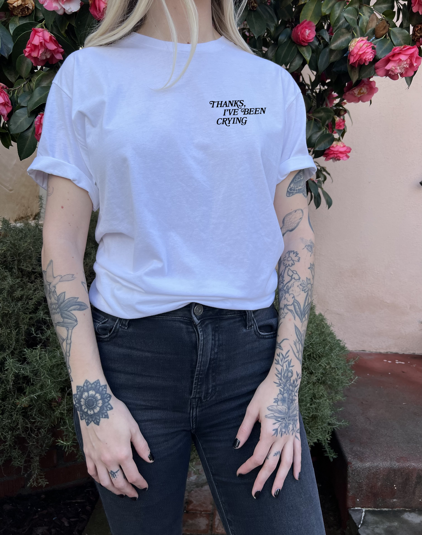 Thanks I've Been Crying T Shirt