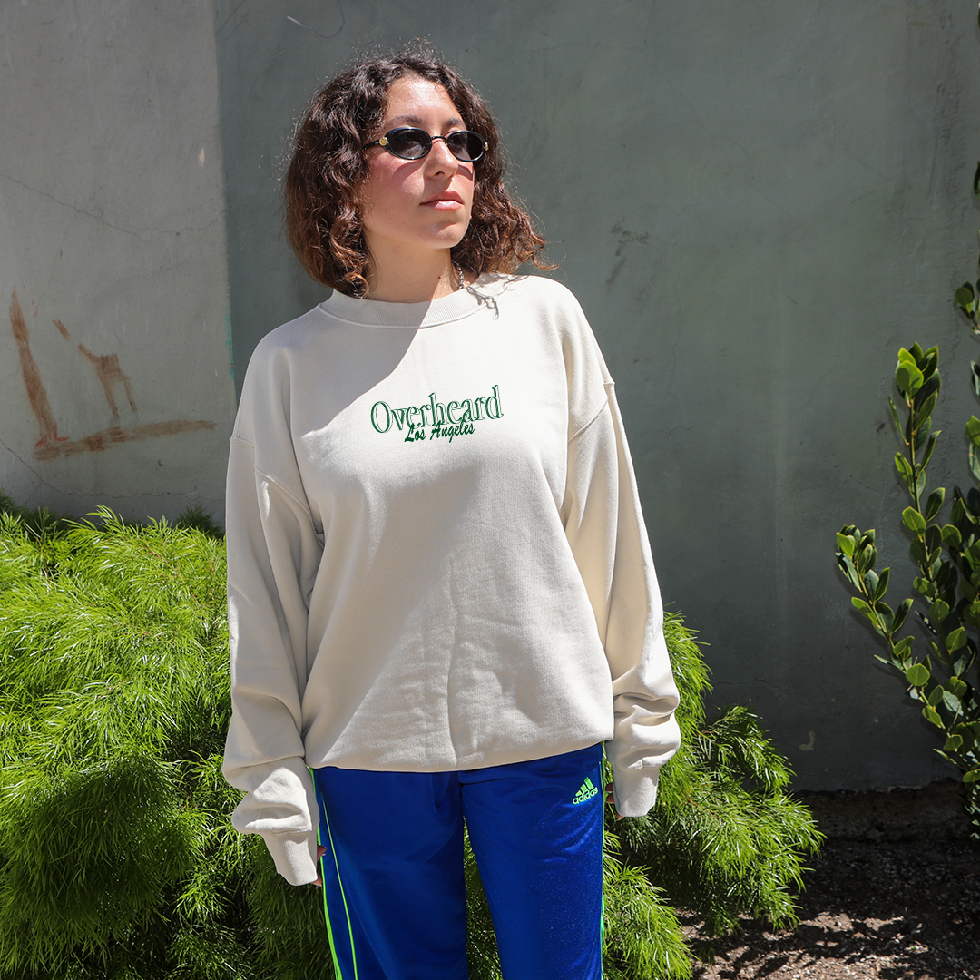 LA is a Tough Place Oversized Premium Crewneck