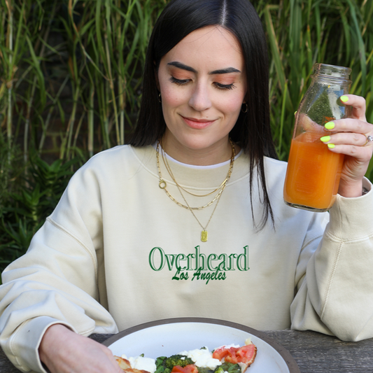 LA is a Tough Place Oversized Premium Crewneck