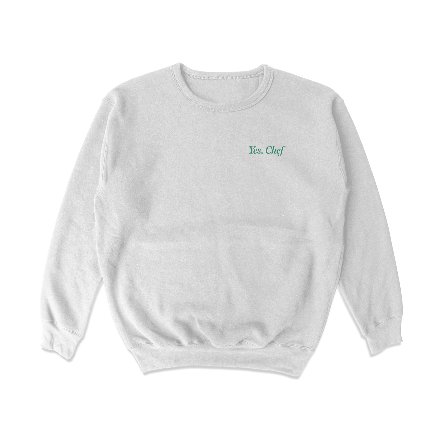Yes, Chef Crewneck Sweatshirt