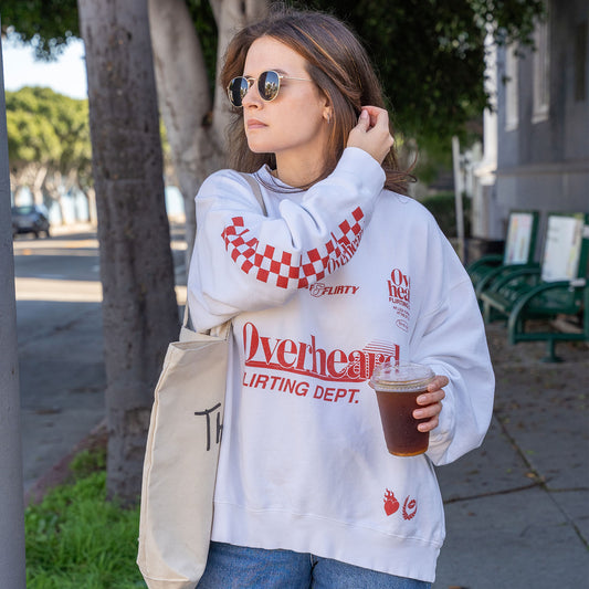 Overheard Flirting Dept. Crewneck