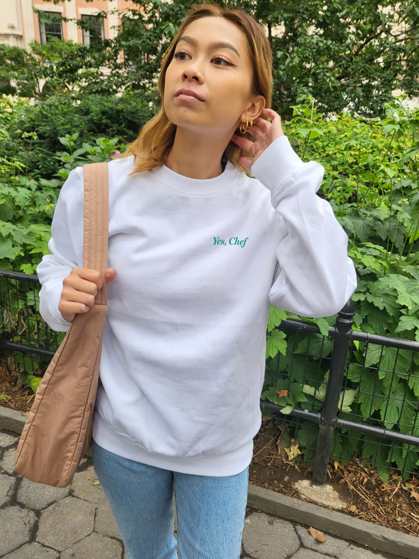 Yes, Chef Crewneck Sweatshirt