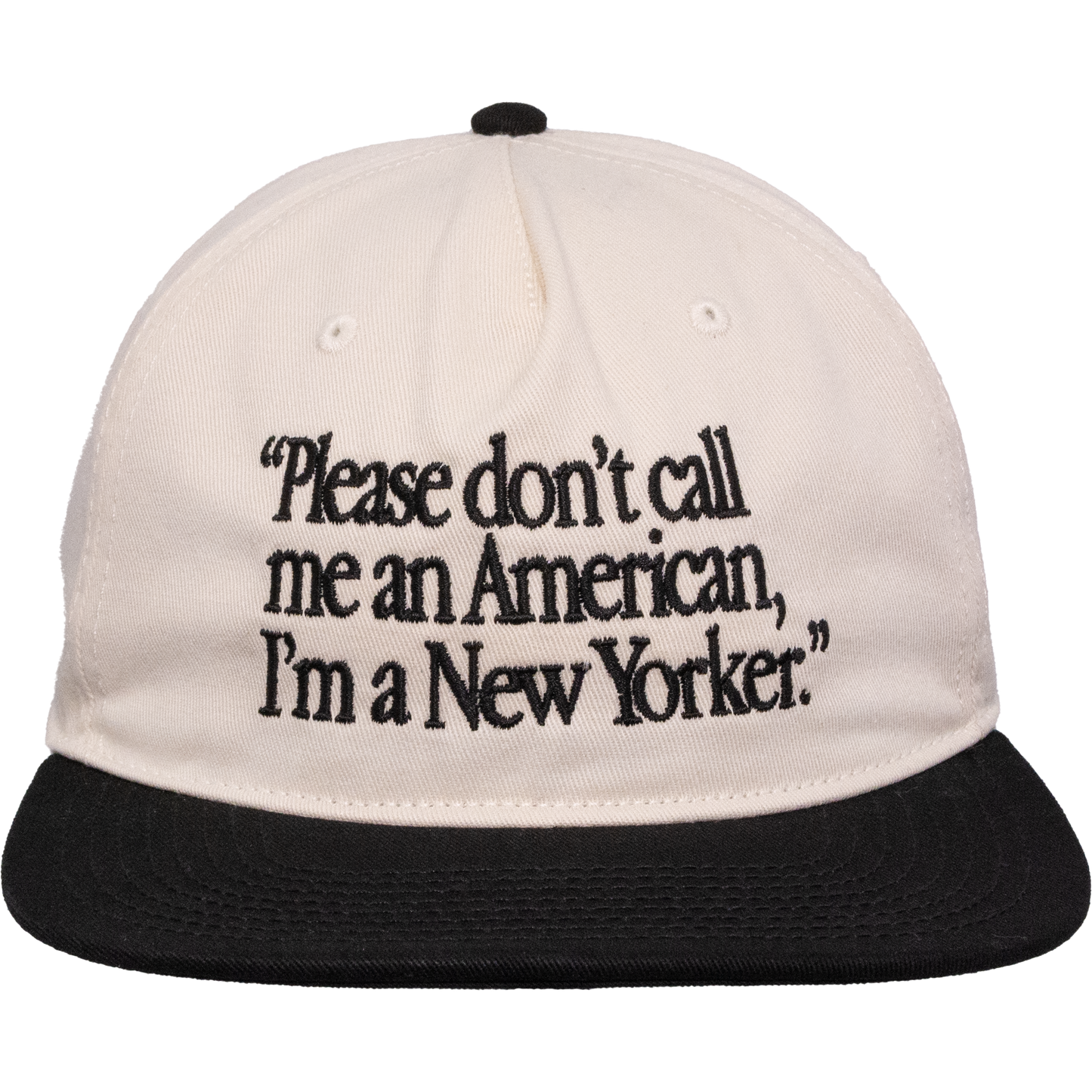 Please Don't Call Me An American Contrast Hat