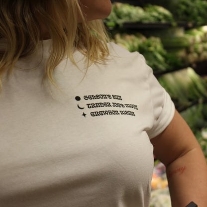 Supermarket Astrology Chart T Shirt