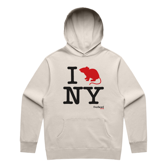 I Rat NY Premium Hoodie Sweatshirt