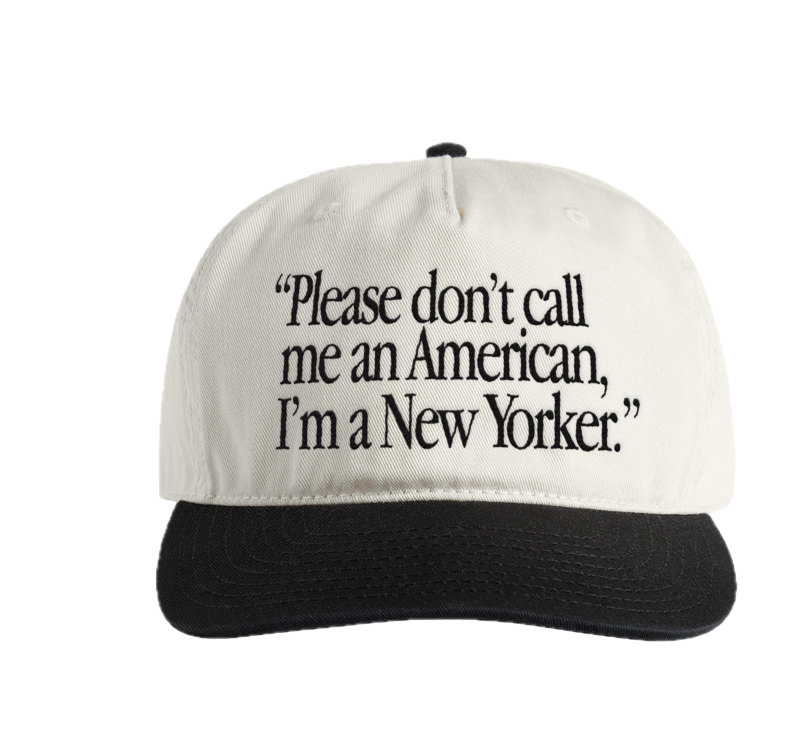 Please Don't Call Me An American Contrast Hat