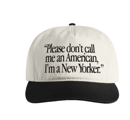 Please Don't Call Me An American Contrast Hat