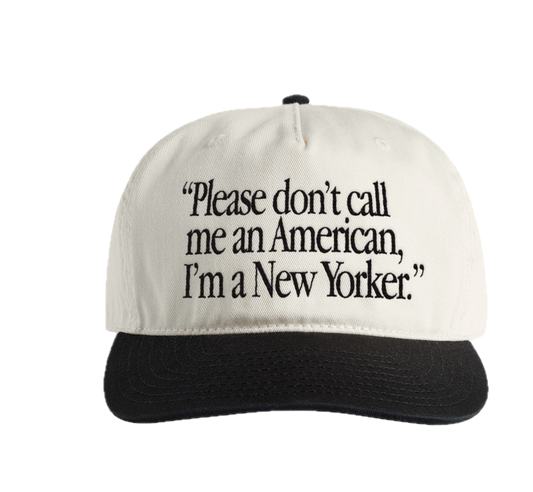 Please Don't Call Me An American Contrast Hat