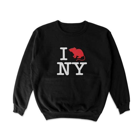 I Rat NY Crewneck Sweatshirt